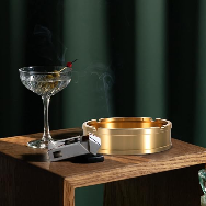 Luxury Gold Ashtray