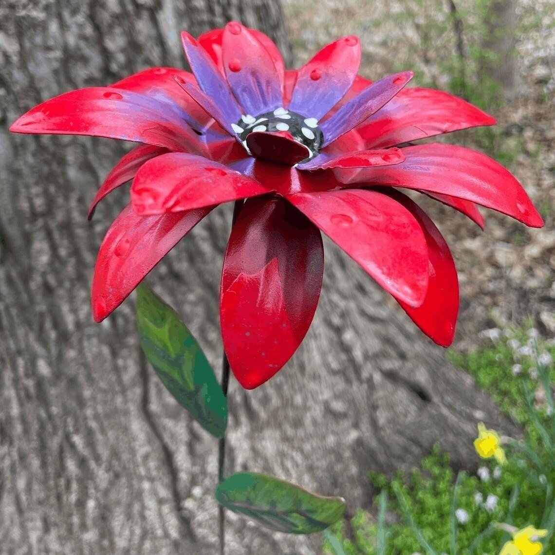 🍀Metal Flowers Garden Stakes🍀