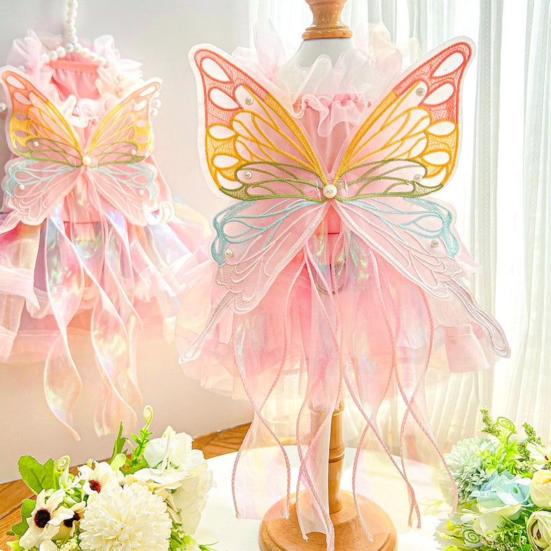 Cute Polyester Solid Color Pet Clothing