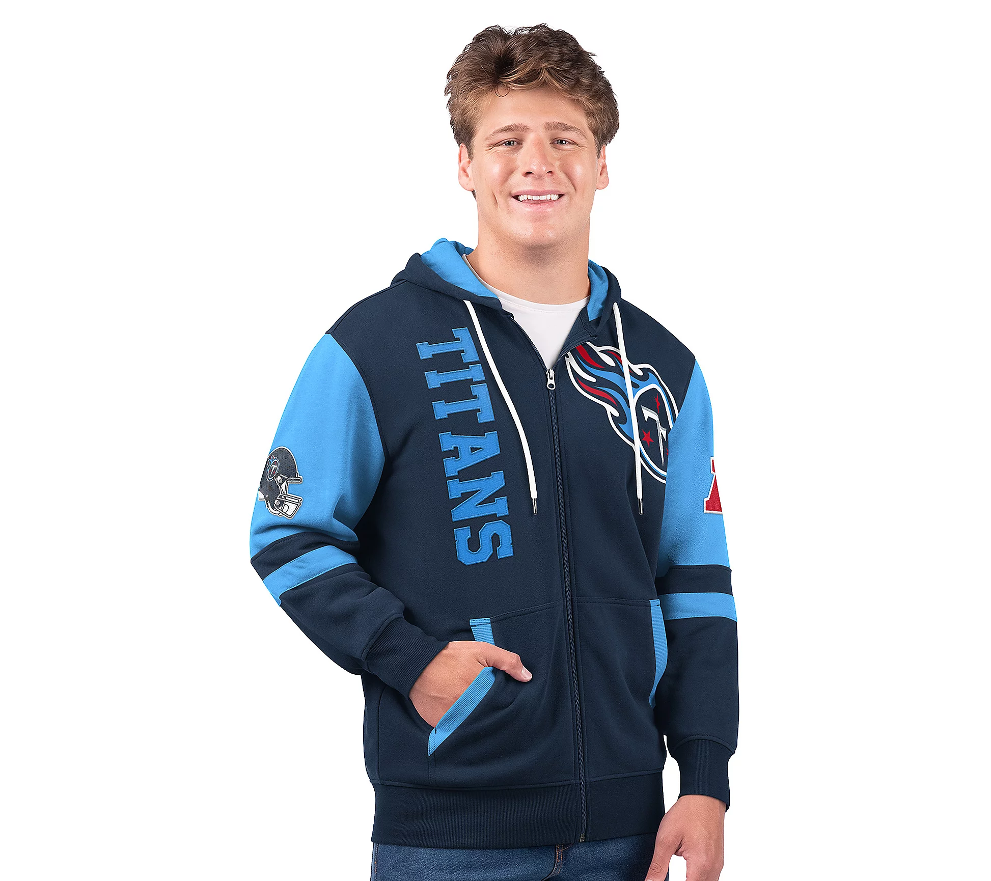 🎁Buy 2 Get 2 Free🏈NFL Full Zip Hooded Sweatshirt