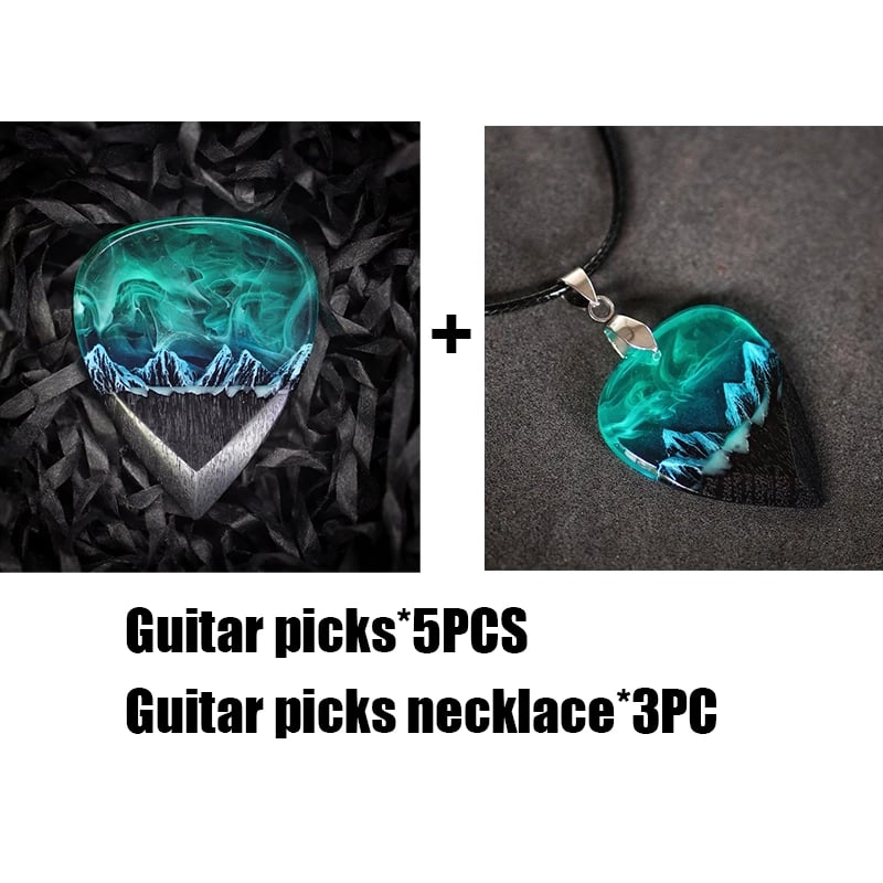 🎁💝Northern Lights Guitar Pick - Best musician gift