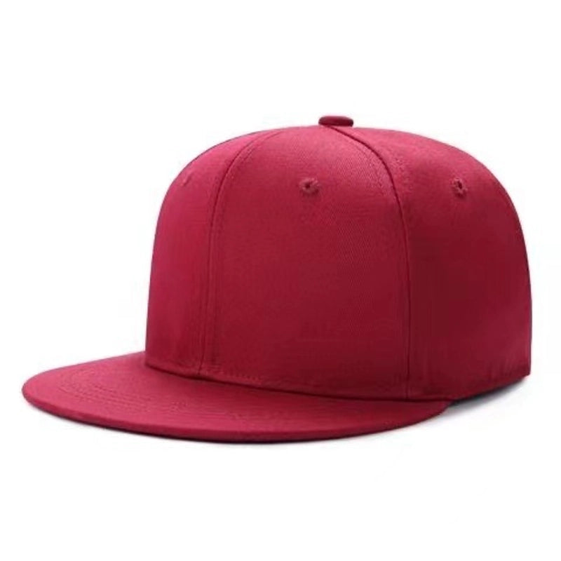 Hat Men's Trendy Hip-Hop Cap Korean Style Street Men's Black Autumn And Winter Outdoor Hip-Hop Flat-edge Baseball Cap