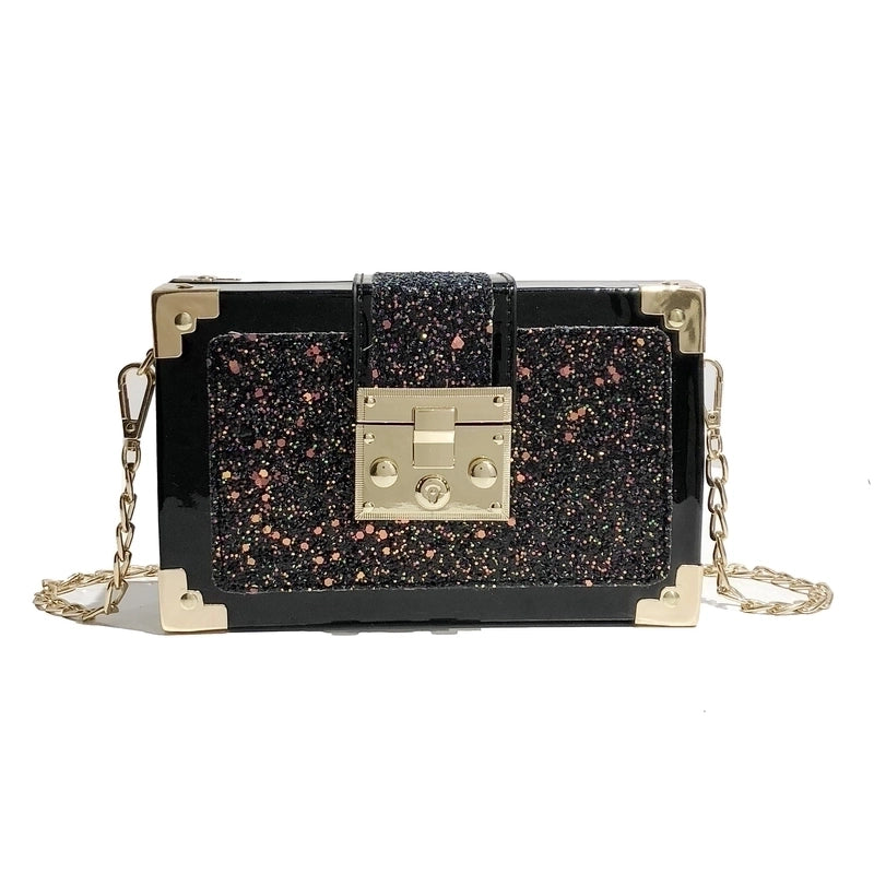 Small Pu Leather Square Bag Shoulder Bags