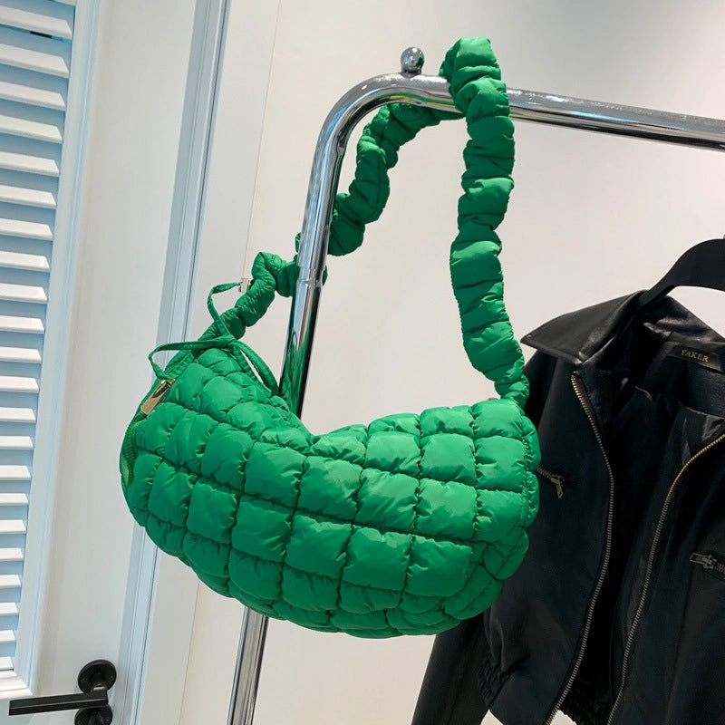 Women's Medium All Seasons Nylon Streetwear Cloud Shape Bag