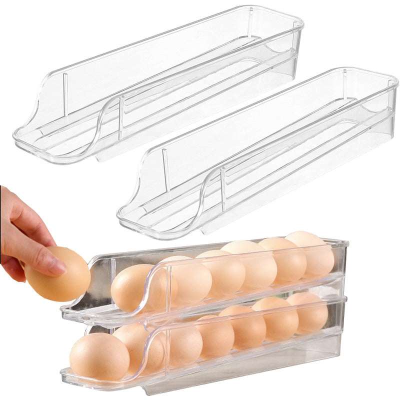 Egg Storage Box . Egg Storage Holder 2 Pcs