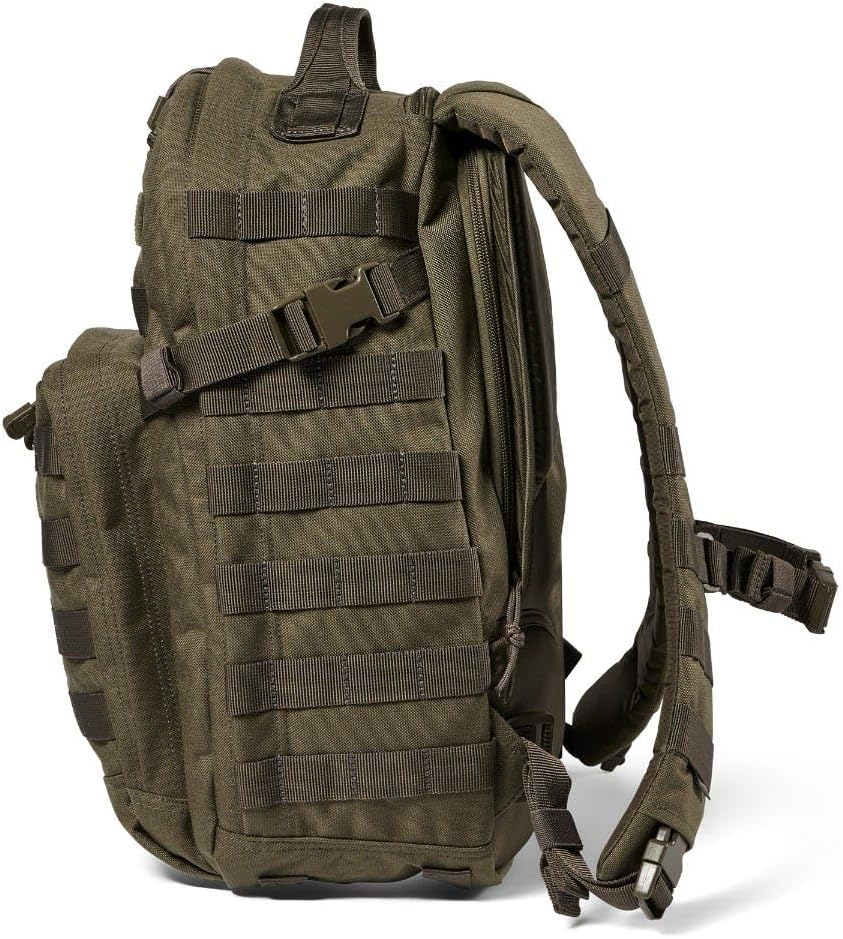 5.11 Tactical Backpack, RUSH 12 2.0 Military Survival Molle Backpack with Laptop Compartment, 24L, Style 56561ABR/56562ABR