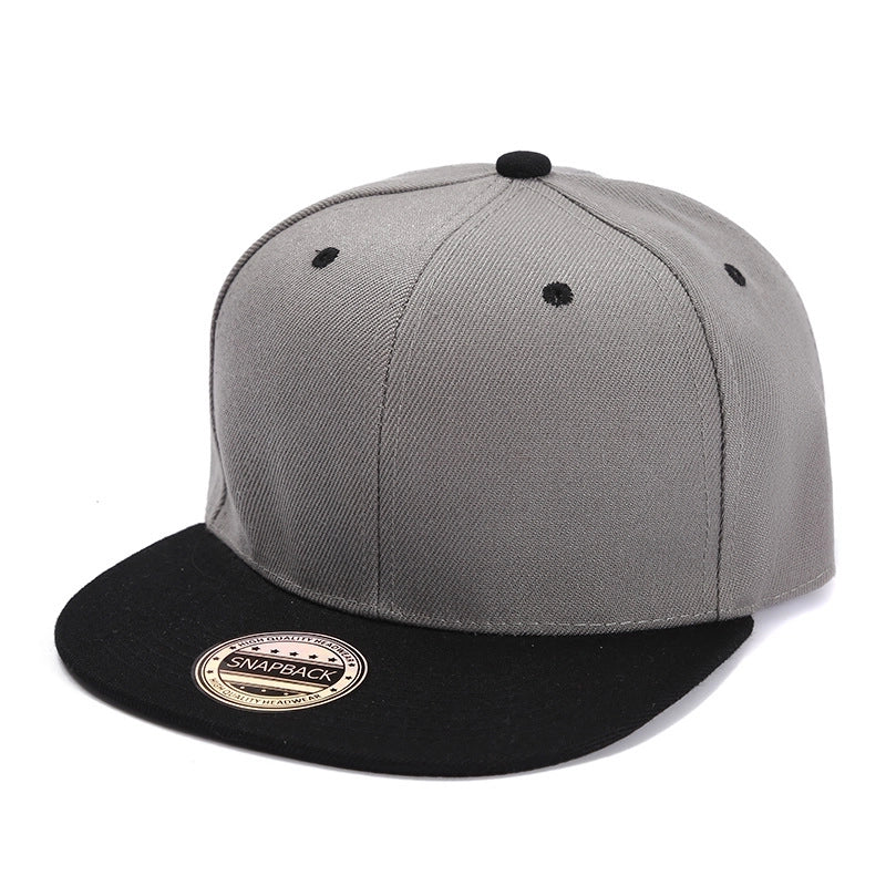 Unisex Streetwear Color Block Camouflage Flat Eaves Baseball Cap