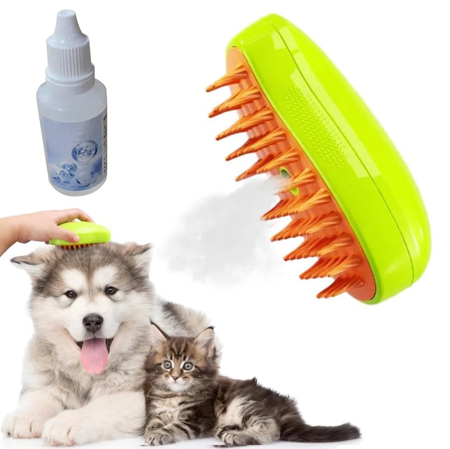 Steamy Pet Brush