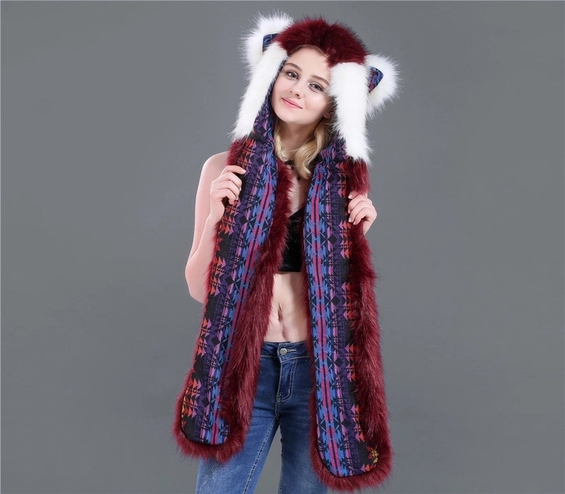 Unisex Fashion Animal Embroidery Felt Hat
