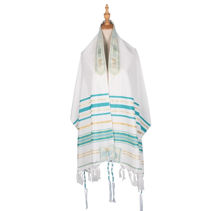 Unisex Formal Minimalist Stripe Polyester Shawls