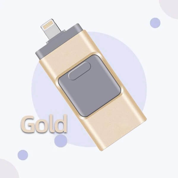 4 In 1 High Speed USB Flash Drive For iPhone. iPad. Android. PC & More Devices