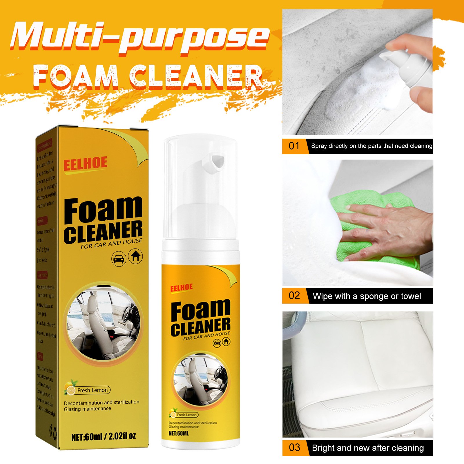 Multi-purpose Foam Cleaner