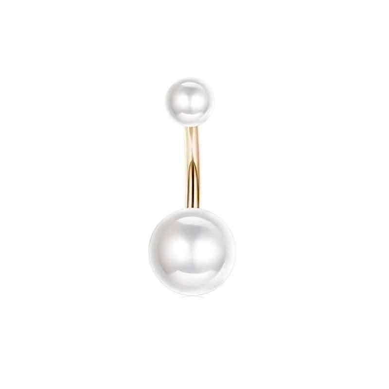15 Pieces Minimalist Heart Shape Pineapple Butterfly Plating Inlay Stainless Steel Zircon Navel Stud