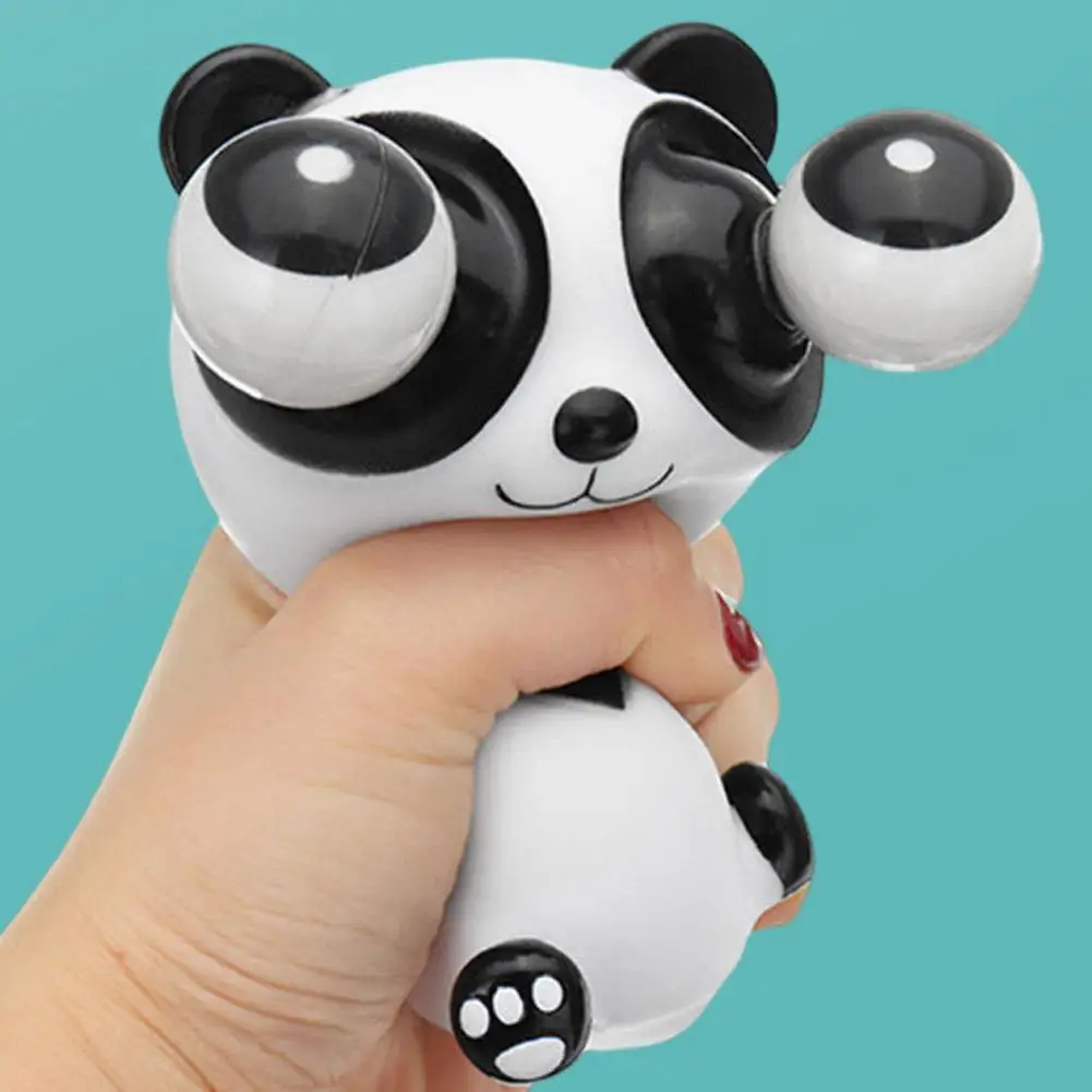 BIG EYES PANDA STRESS RELIEF SQUEEZE TOY SLOW REBOUND