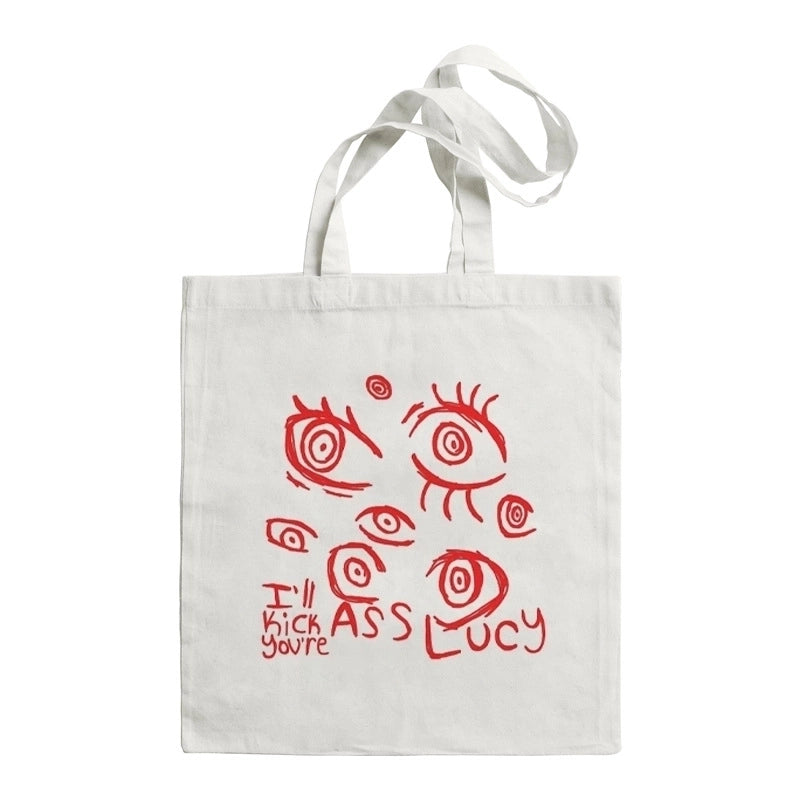 Women's Devil's Eye Cute Funny Shopping Bags