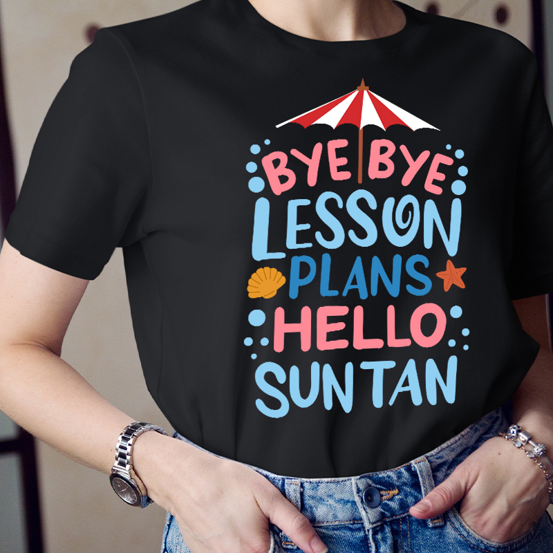 Teacher Last Day of School Summer Vacation T-Shirt