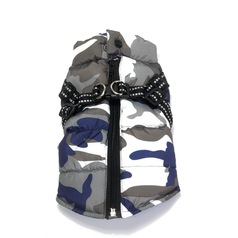 Autumn And Winter Pet Dog Vest Jacket