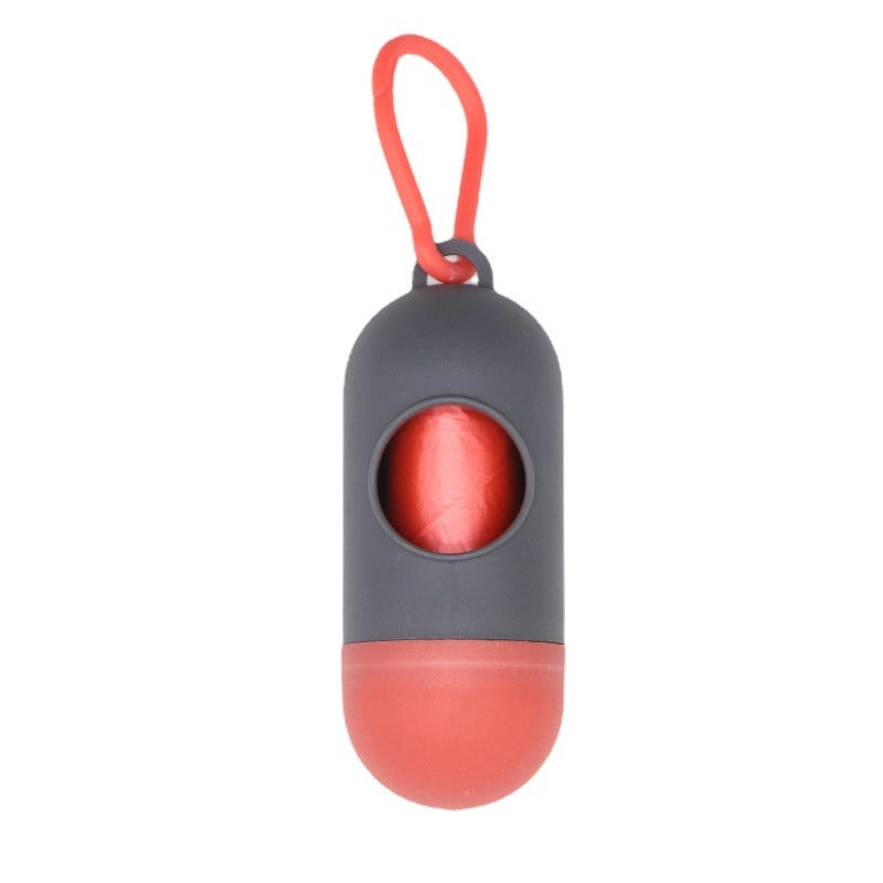 5 Pieces Minimalist Classic Style Plastic Solid Color Pet Garbage Bag
