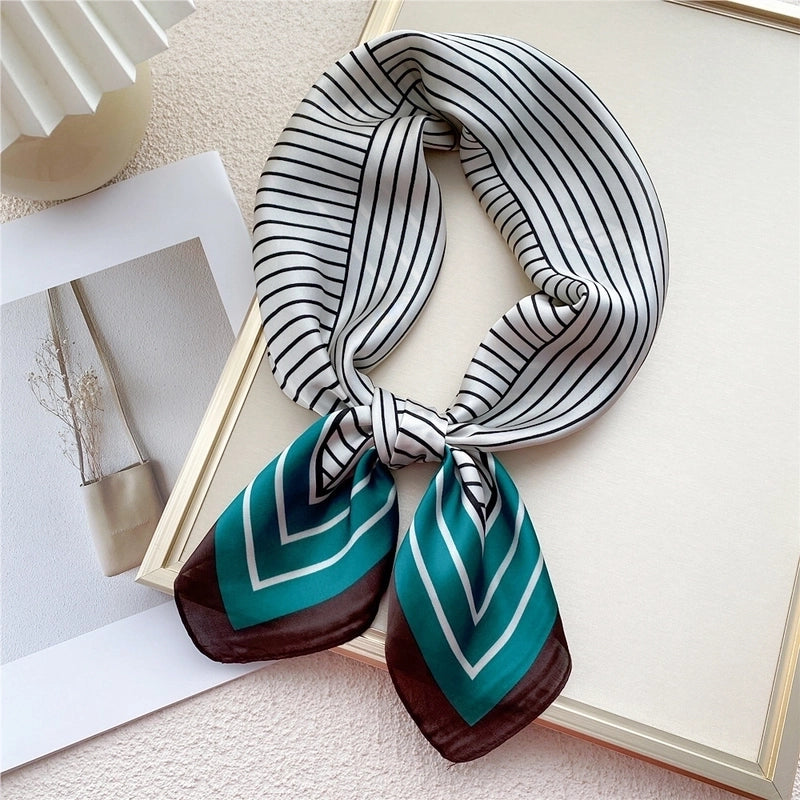 70 Small Square Scarf Silk Scarf Autumn And Winter Gauze Scarf
