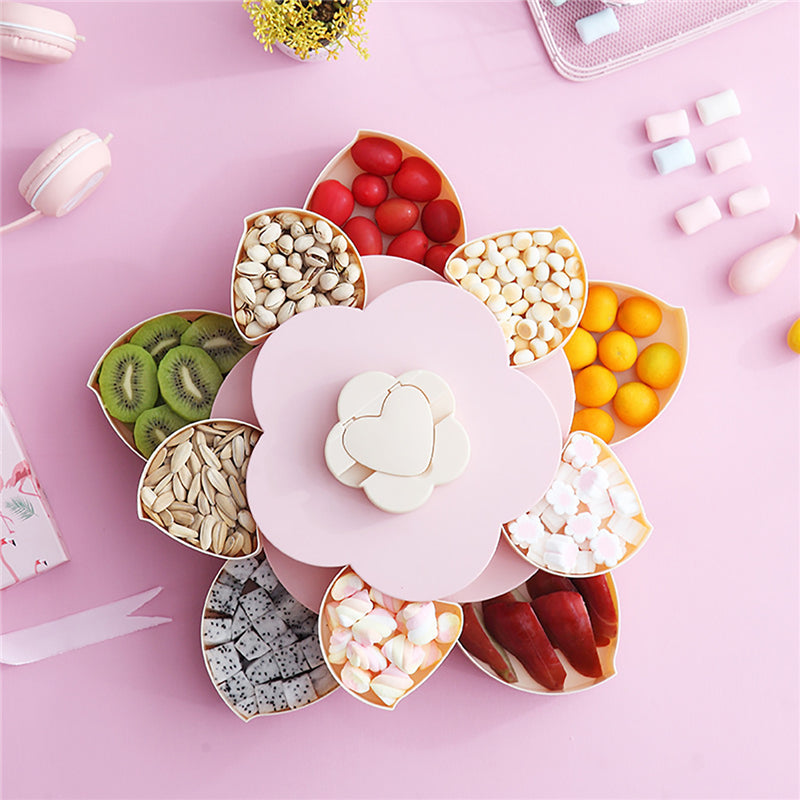 PETAL DRY FRUIT & CANDY TRAY