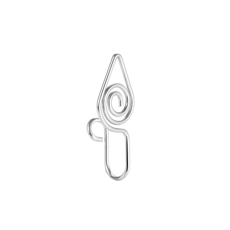 Fashion U Shape Stainless Steel Plating Nose Ring 1 Piece
