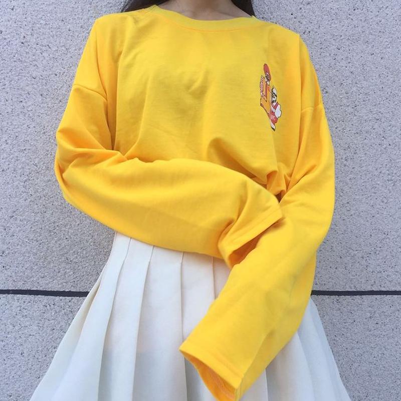 McDonald KFC Long Sleeve Tee