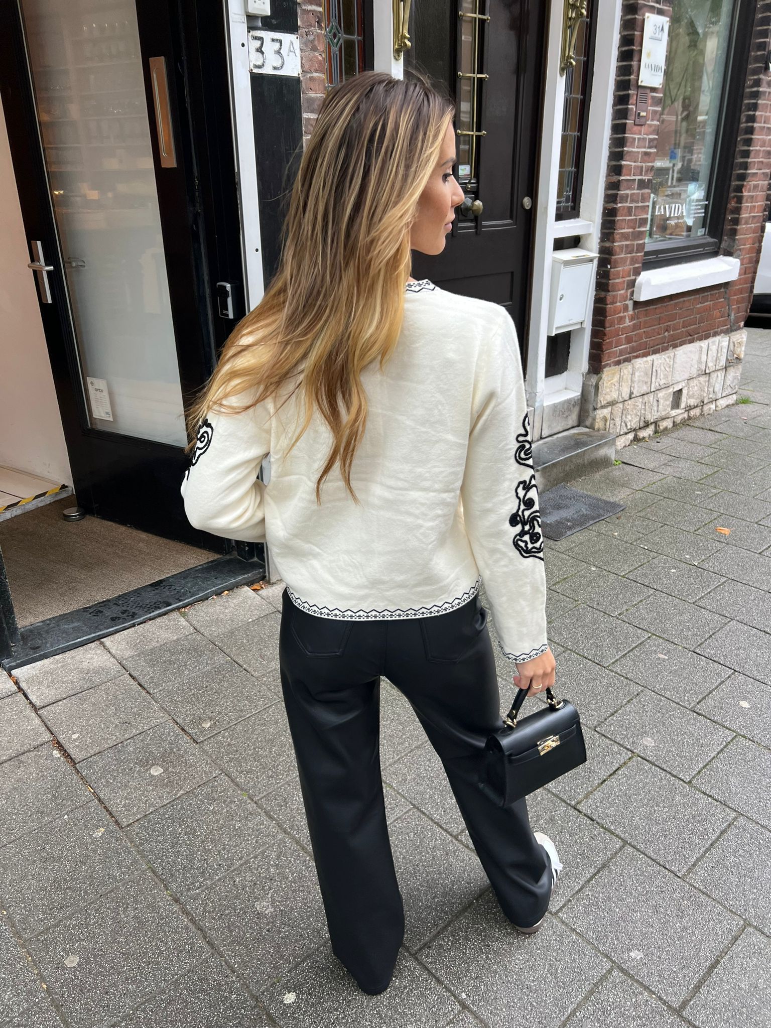 Mila Cardigan Ecru