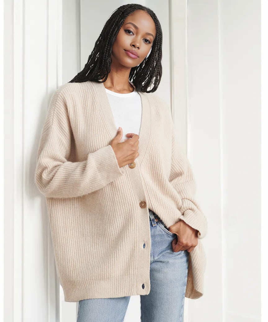 🔥Cashmere Cocoon Cardigan