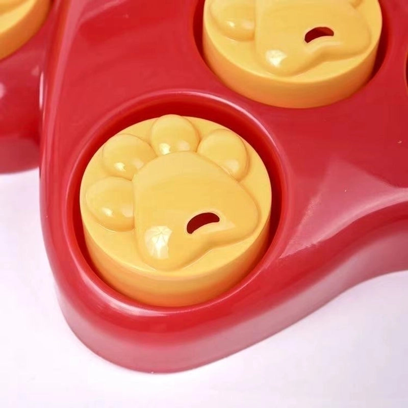 Minimalist Plastic Footprint Pet Toys 1 Piece