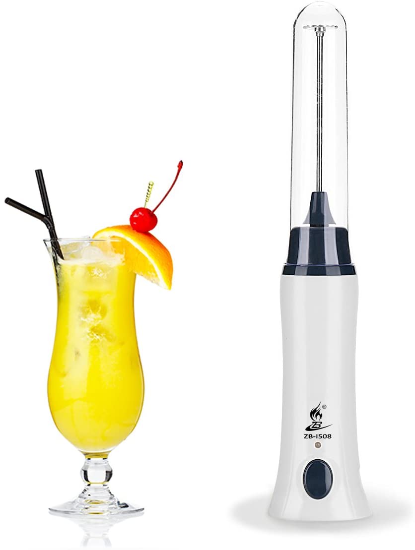 Rechargeable Stainless Steel Hand Electric Stirrer Egg/Milk/Coffee/Sauce/Cocktail