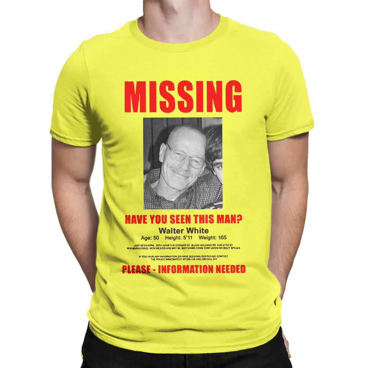 Walter White Missing Tee