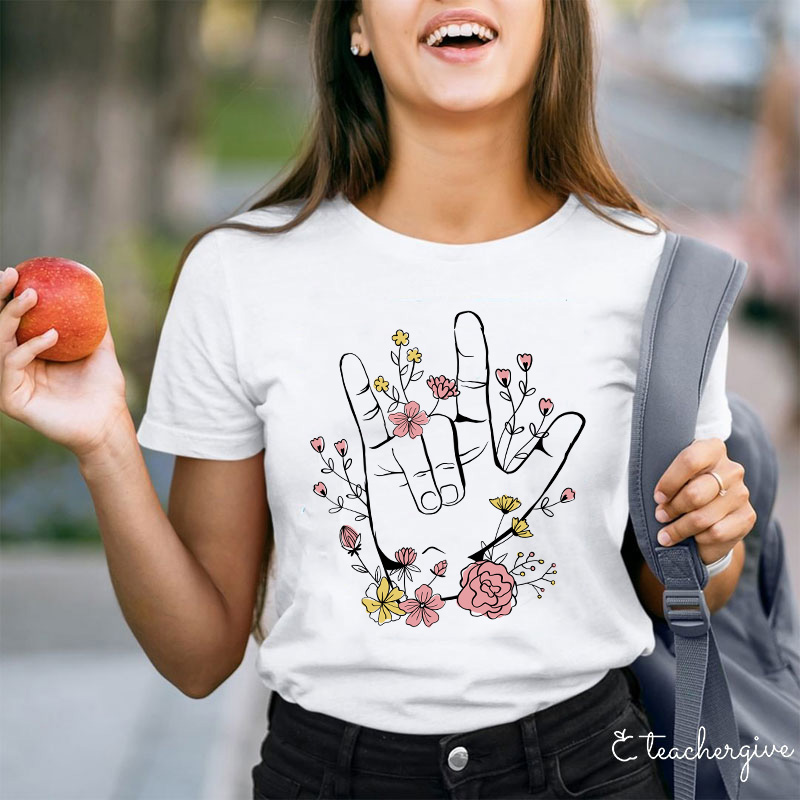 Love And Support Teacher T-Shirt