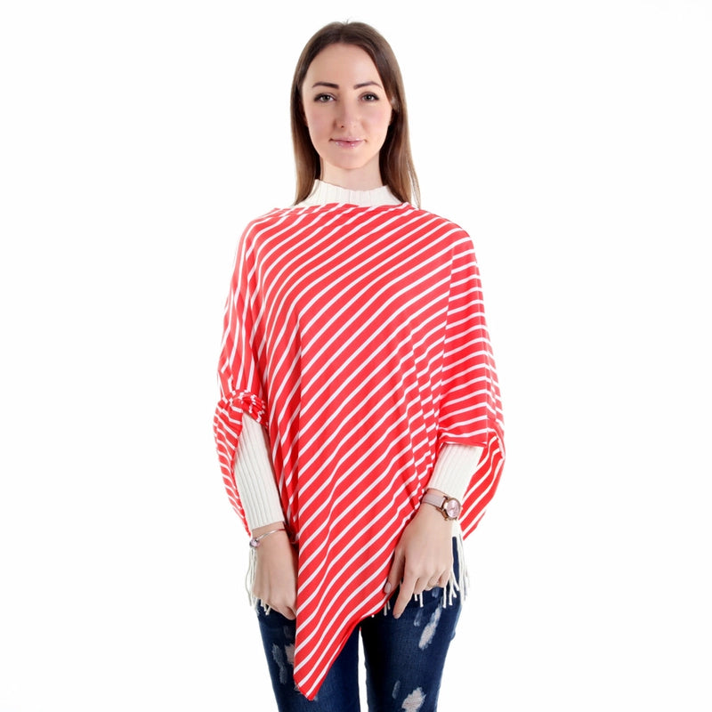 Shame Stripe Lactation Shawl Scarf Baby Cover Car Towel Nursing Scarf Anti-Light