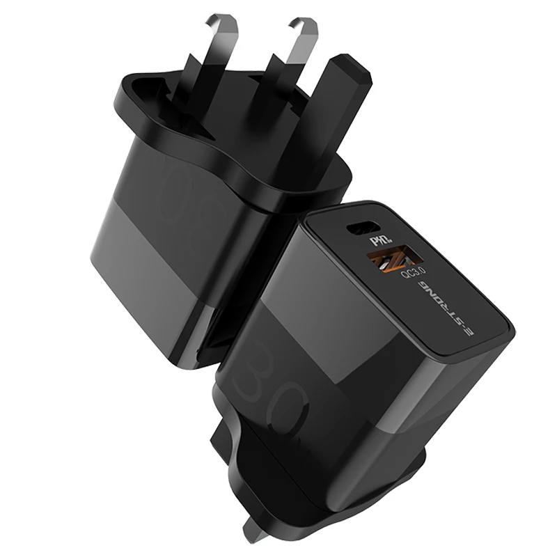 type-c qc3.0 12w 20w 30w wall charger fast universal portable i phone mobile phone original free sample available