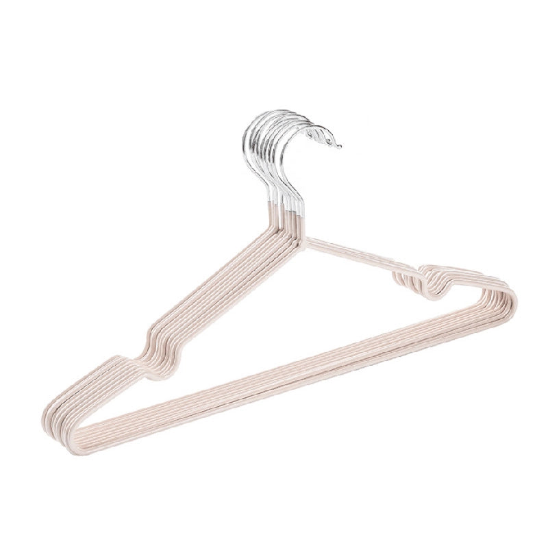 Ming Zhe Plastic Dip Clothes Hanger Household Non-slip Drying Clothes Hanger Bold Adult Drying Hanger Nano Groove Clothes Hanger Explosions