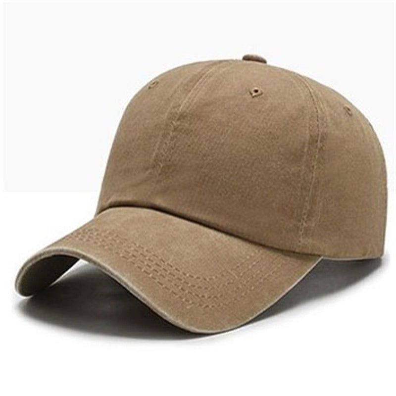 Women's Minimalist Commute Solid Color Curved Eaves Baseball Cap
