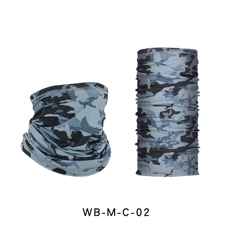 Unisex Sports Solid Color Polyester Kerchief