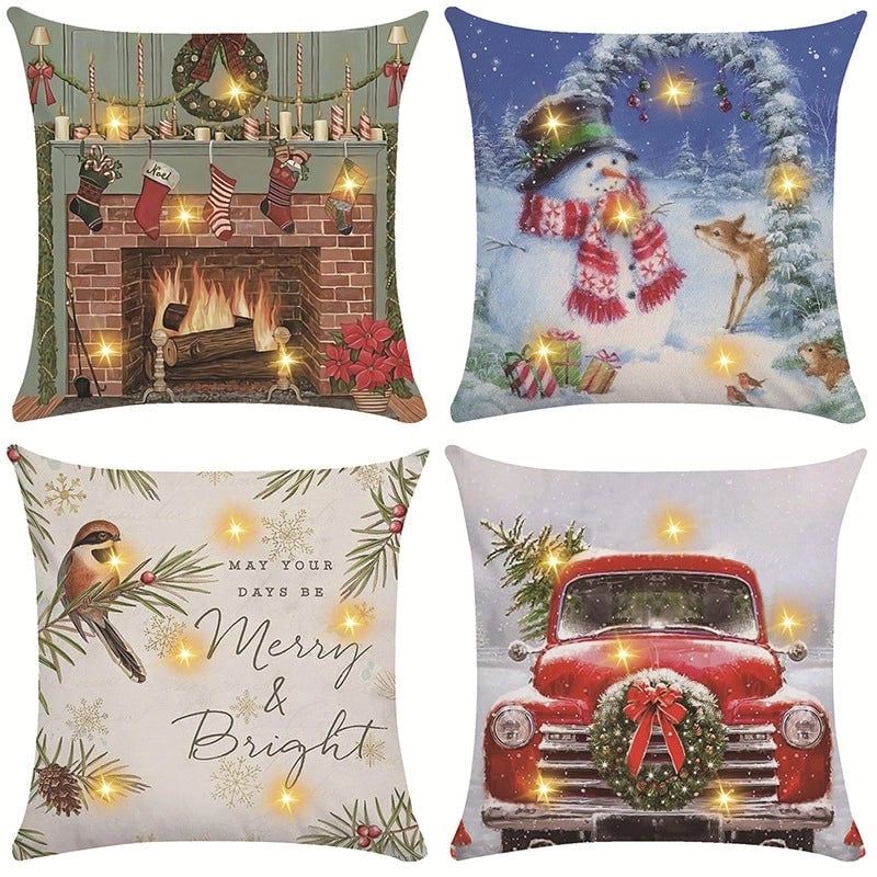 Christmas Snowflake Couch & Sofa Decor
