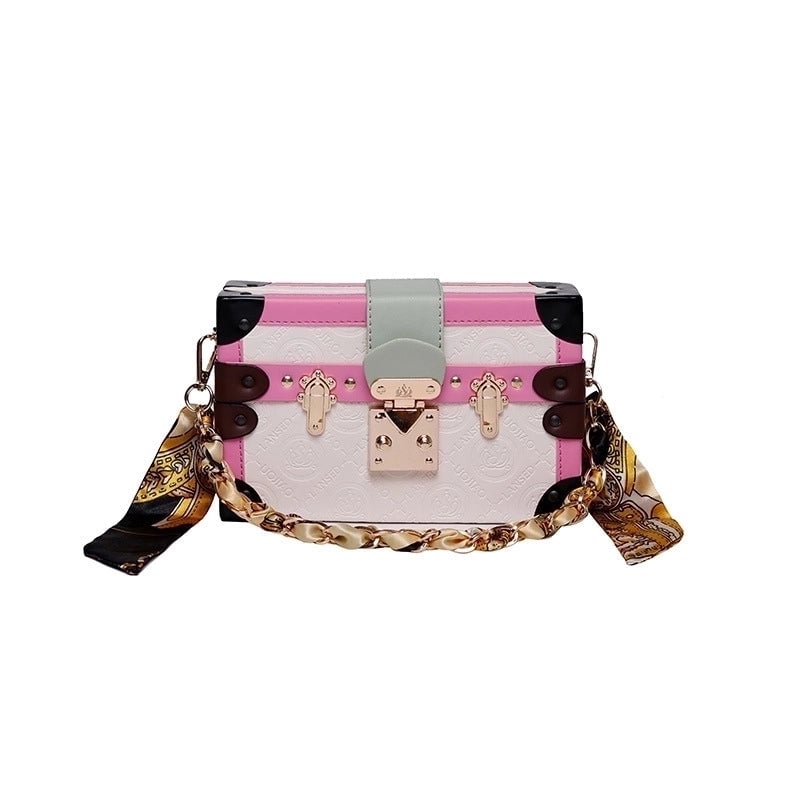 Women's All Seasons Pu Leather Streetwear Square Bag