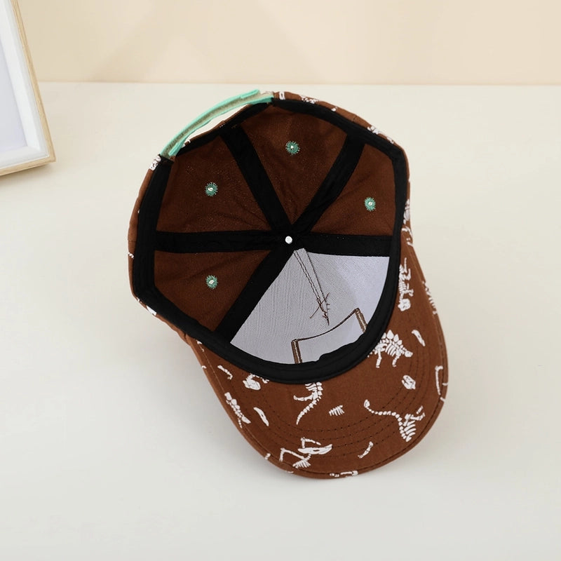 Boy's Minimalist Classic Style Color Block Embroidery Baseball Cap