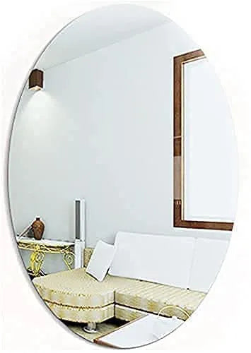 Oval Shape Wall mirror sticker