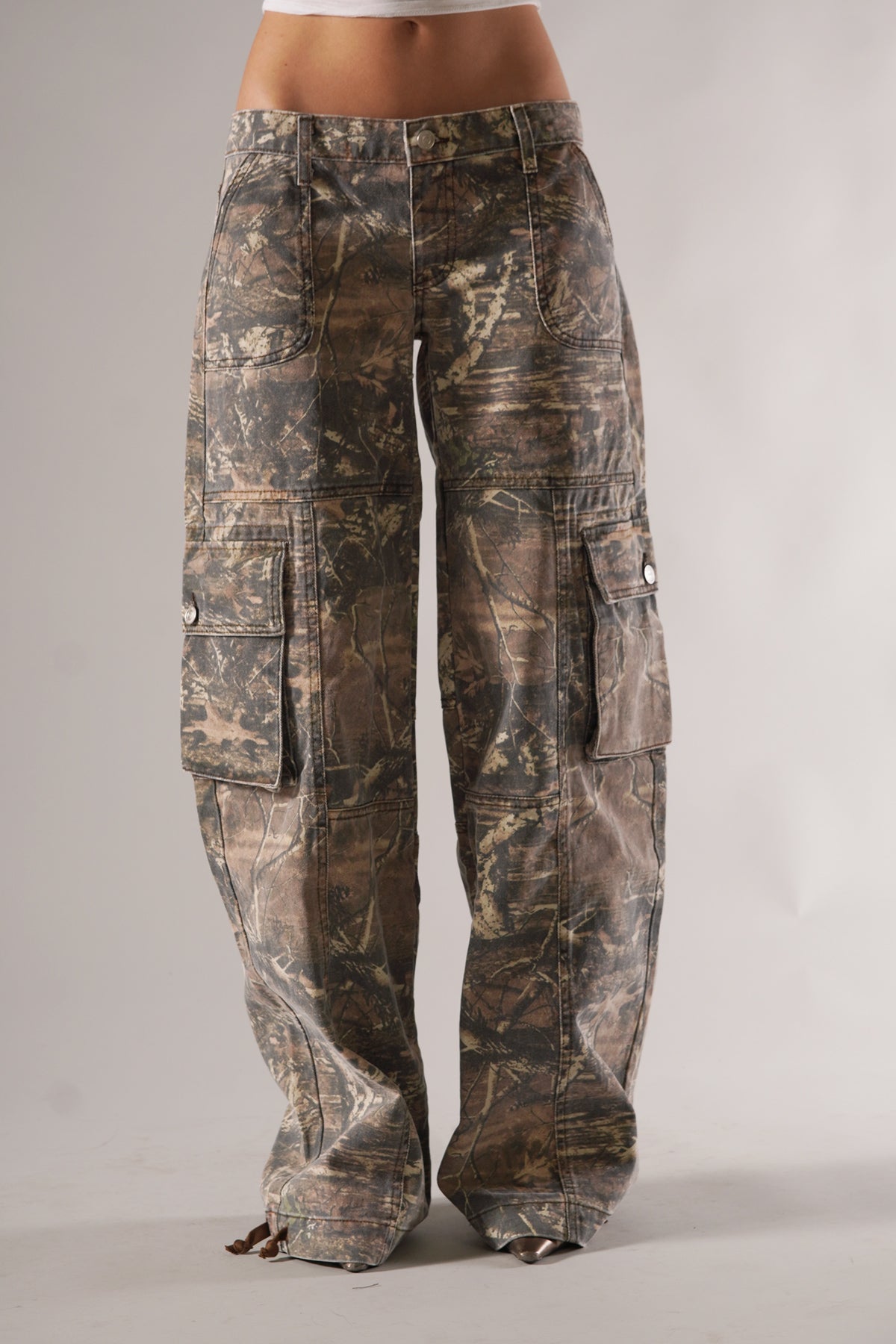 Versatile Camo Cargo Pants