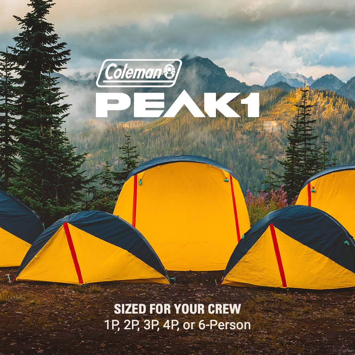 PEAK1™ 1-Person Backpacking Tent​