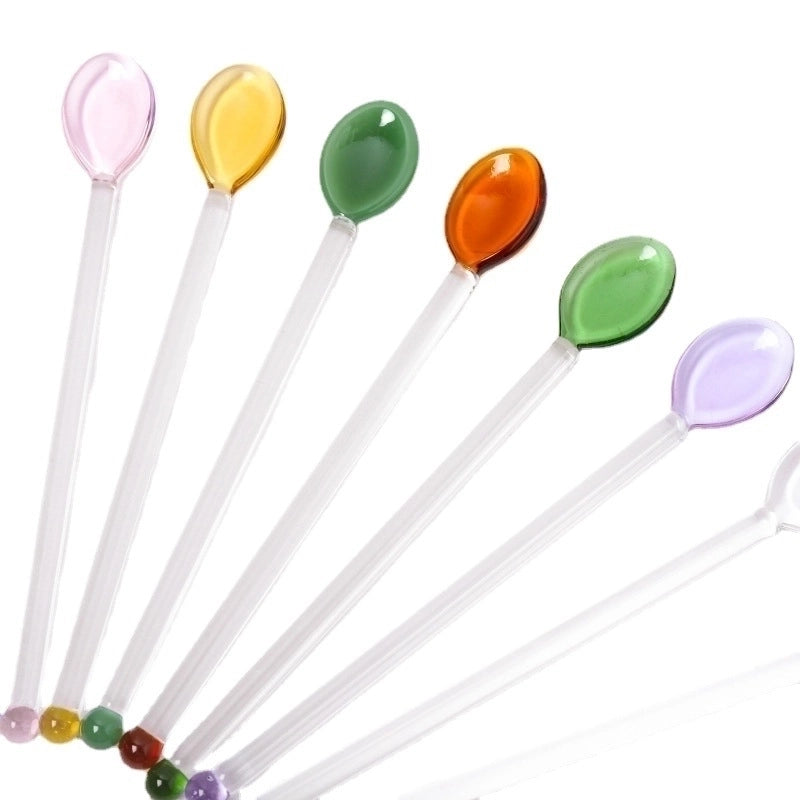 Minimalist Transparent Glass Spoon