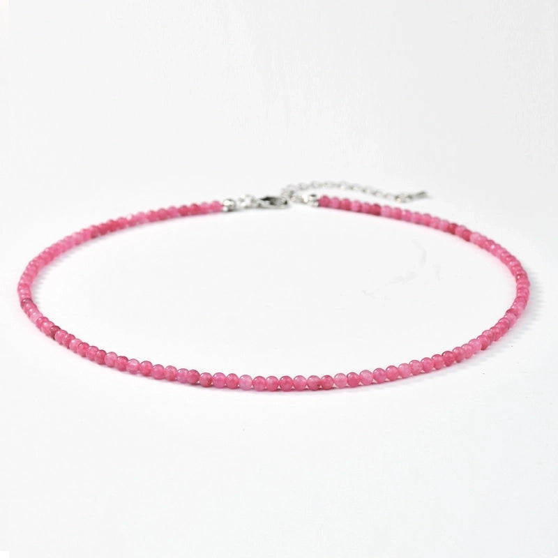 Minimalist Geometric Natural Stone Necklace In Bulk