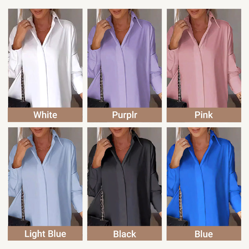 🎁2025 New Products Hot Sale✨Women's Comfortable Long Shirt