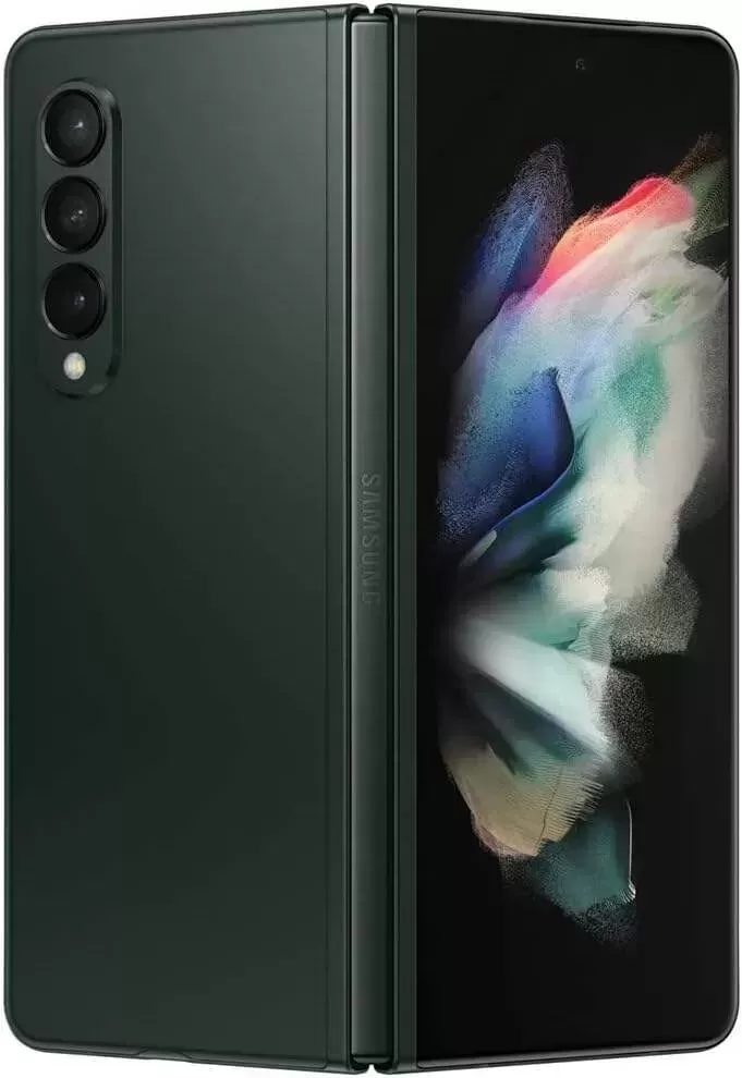 Galaxy Z Fold 3 5G Factory Unlocked Android Cell Phone US Version Smartphone Tablet 2-in-1 Foldable Dual Screen Under Display Camera 256GB Storage, Phantom Black (Renewed)