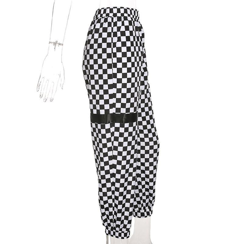 Checkered Racer Trouser