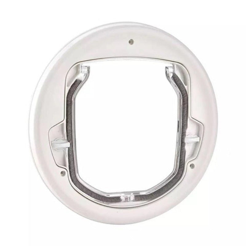 Round Door With Lock Transparent