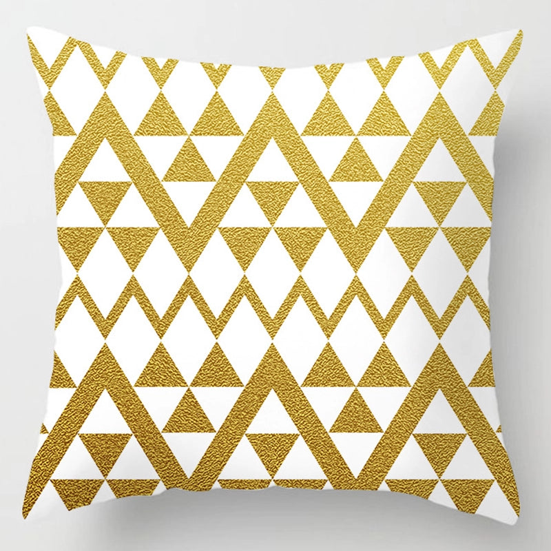 Minimalist Letter Polyester Pillow Cases Couch & Sofa Decor